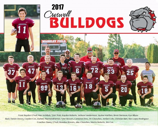 Creswell Bulldogs 2017